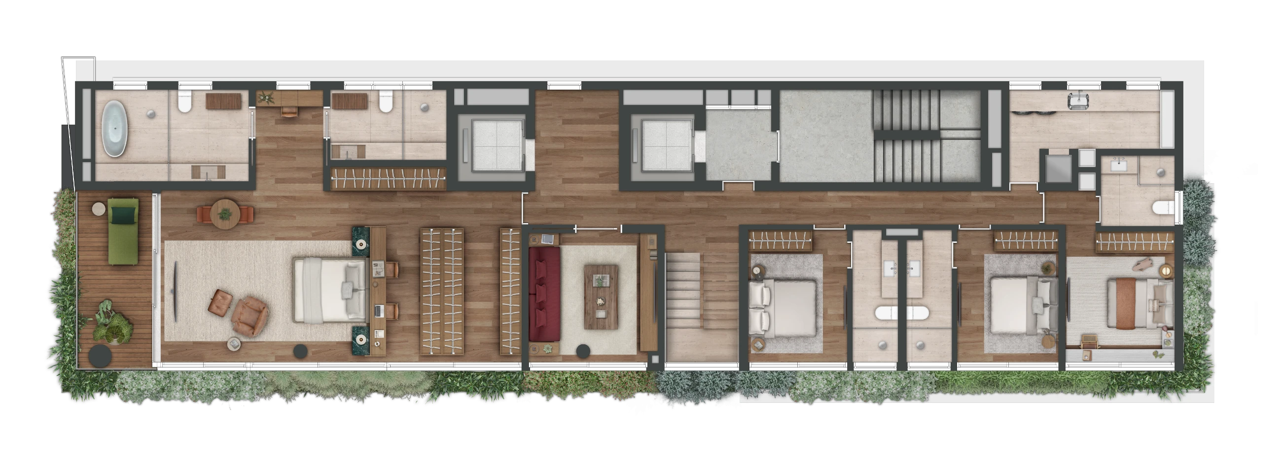 Cobertura Duplex - Andar Inferior