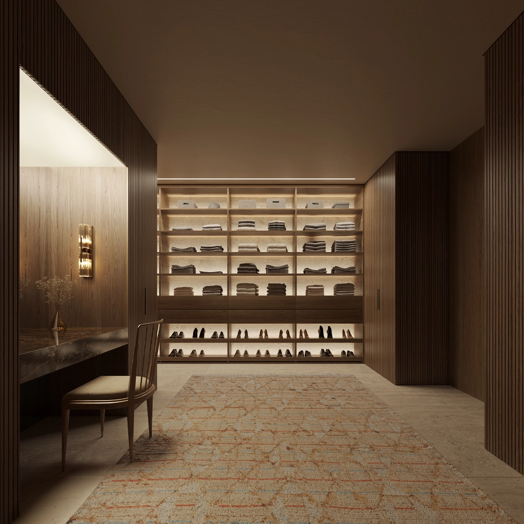 Duplex Closet